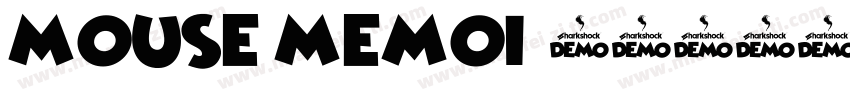 Mouse Memoi字体转换